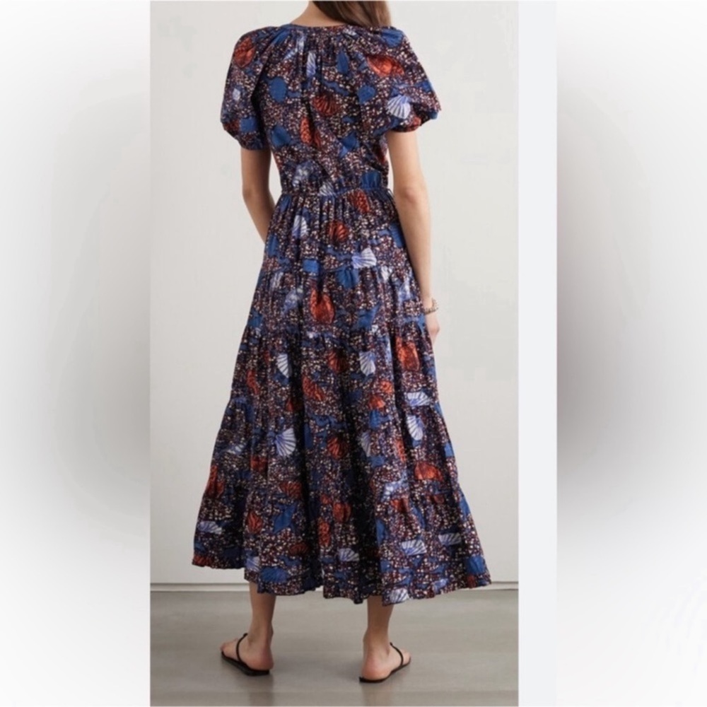 ULLA JOHNSON Claribel midi dress Sz 4 - Picture 3 of 6